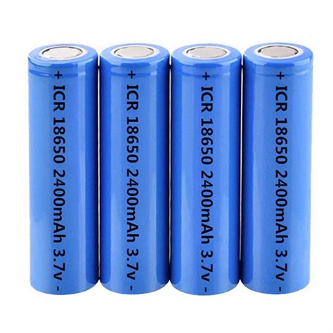 ICR18650 3 7 V 2400mAh Akku Lithium Batterien Li I Vicedeal