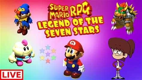 Super Mario Rpg Legend Of The Seven Stars Live Stream Blind Part 4 Up