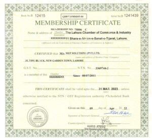 LCCI CERTIFICATE | 'MEP SOLUTIONS – Beyond Engineering