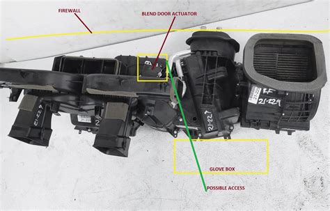 Air Conditioner Recirculation Actuator Nissan Frontier Forum