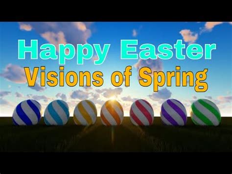 Easter Wishes A Blossoming Symphony Of Spring Screensaver With Music