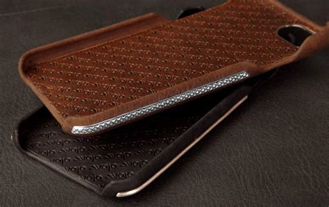 Check Our Our Beautiful Premium Silver Leather Cases For Your Iphone Vaja