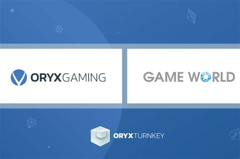 Oryx Gaming Announces New Romanian Deal With Game World