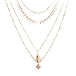 Collier Multirangs Tendance Femme Des Bijoux Fantaisie