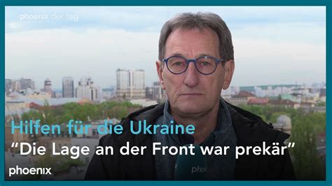 Luc Walpot ZDF Korrespondent zu den Militärhilfen für Ukraine