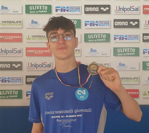 Nuoto Alessio Dagostino Conquista La Medaglia Di Bronzo Ai Criteria