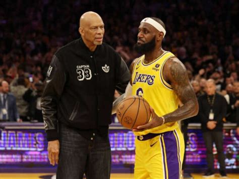 Watch Tears Of History Lebron James Gets Emotional As Kareem Abdul