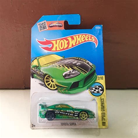 Jual Hot Wheels Toyota Supra Mk Speed Graphics Green Shopee Indonesia