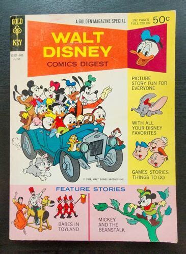 Walt Disney Comics Digest Uncle Scrooge Carl Barks Donald Duck