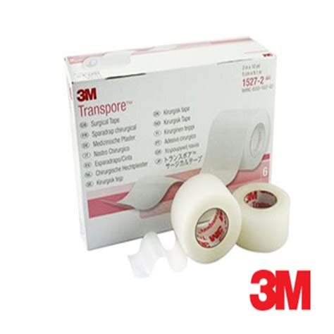 Adhesivo 3M Transpore 1 Und