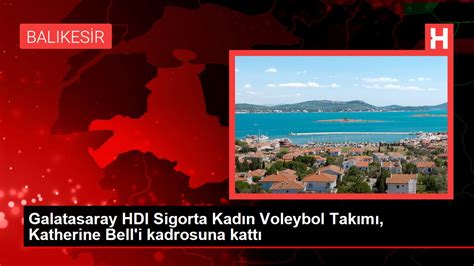 Galatasaray HDI Sigorta Kadın Voleybol Takımı Katherine Bell i