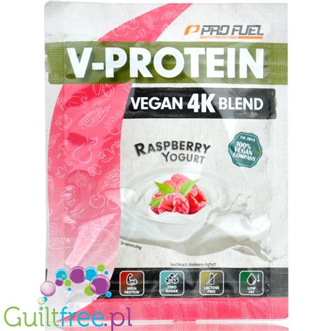 Pro Fuel V Protein 4K Raspberry Yogurt 30g Vegan Protein Powder