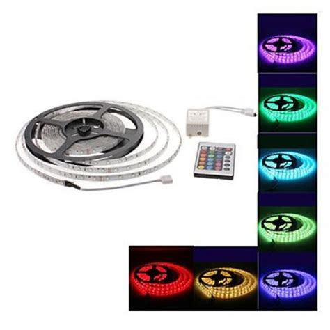 Kit Banda Led 5050 Ip65 Rola 5m Rgb