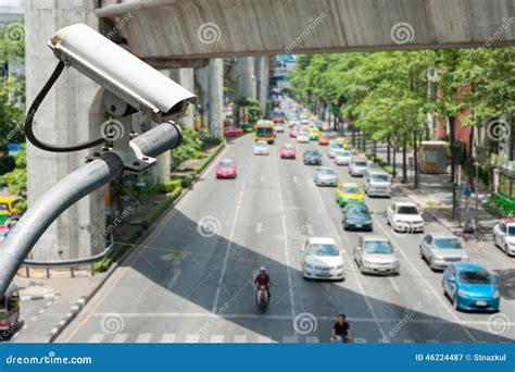 Cctv Camera Stock Photo Image 46224487