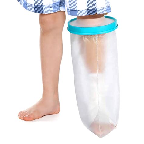 Kids Waterproof Leg Cast Cover 17 Inch Reusable Protector For Shower