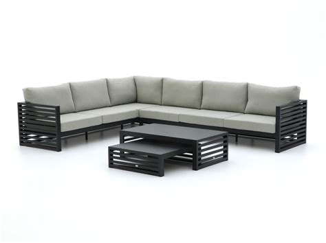 Bellagio Cadora Ecklounge Set Teilig Links Charcoal Inkl Kissen