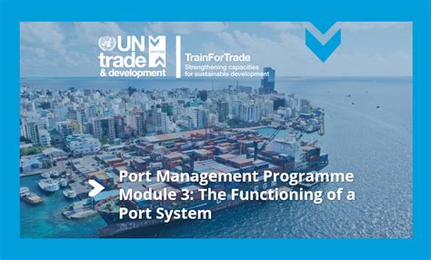 Maldives TrainForTrade Modern Port Management Course Module 3 Cycle