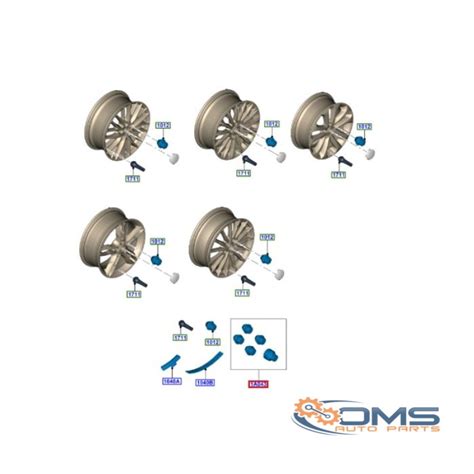 Alloy Wheel Locking Nuts OMS Auto Parts