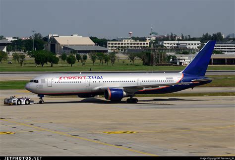 Hs Bkc Boeing T Er Orient Thai Airlines Teerawut W Jetphotos