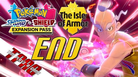 Pokémon Sword And Shield Isle Of Armor End Master Mustard Battle