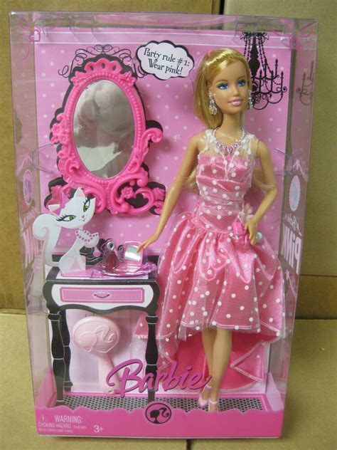 2008 Color Your World Pink Barbie Doll Mattel Barbie Pink Barbie