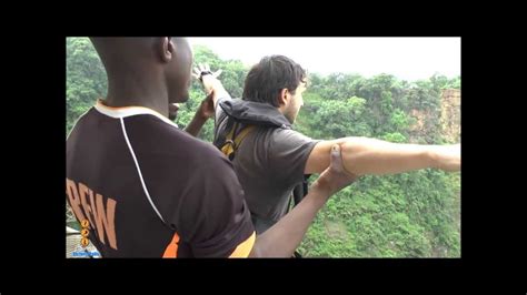 My Bungee Jump Off Victoria Falls Bridge Zimbabwe Youtube