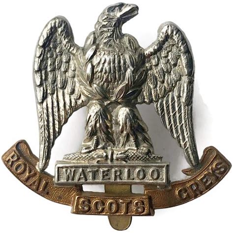 Royal Scots Greys Regiment Cap Badge