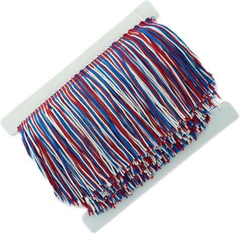 Amazon Trims By The Yard 4 Multicolor Chainette Fringe Trim