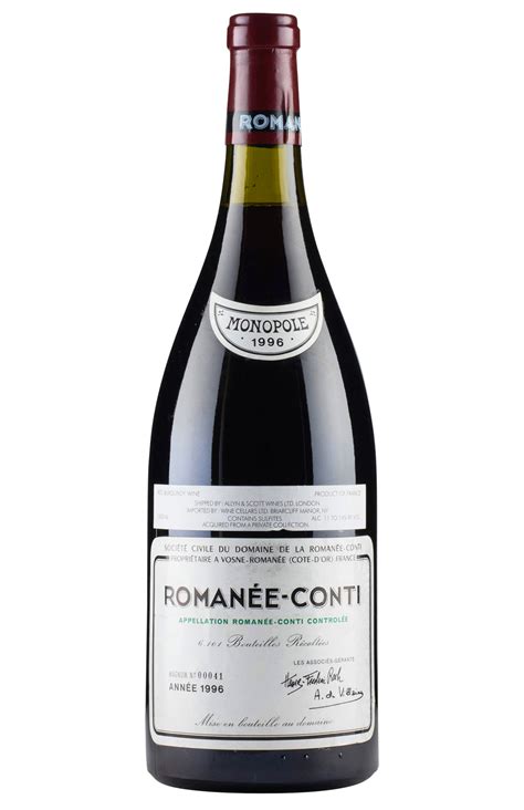 Romanee Conti Drc Magnum 1996 Hedonism Wines