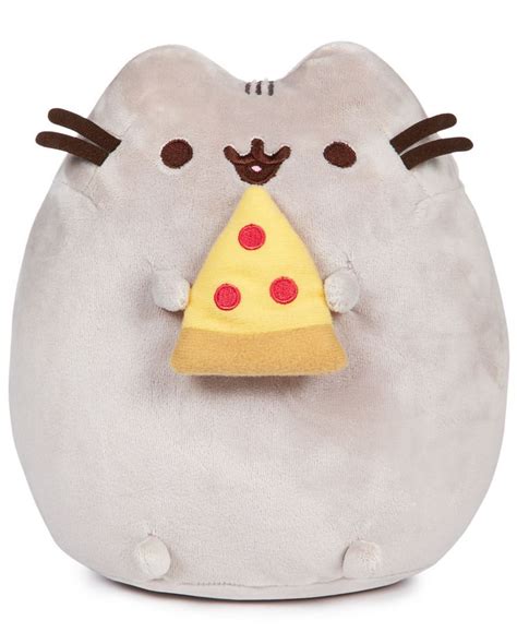 Even Pusheen Loves Pizza And Youll Love This Squeezable Plush Version