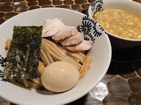 『特級龍介つけ蕎麦 並、1200円 』特級鶏蕎麦 龍介のレビュー ラーメンデータベース