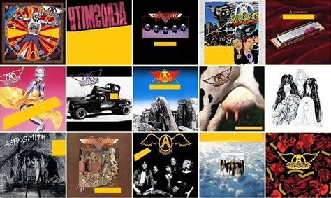 Aerosmith Album Covers