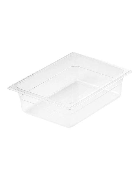 SOGA Gastronorm GN Pan 1 2 Food Tray Storage 150mm In Clear MYER