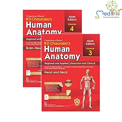 Buy BD Chaurasia S Human Anatomy 9ed Vol 3 And 4 MedTree