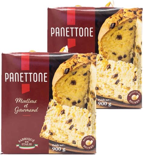 Panettone Pur Beurre Fabriqu En Italie Lot De Bo Tes De G