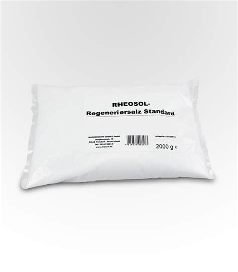 Rheosol Regeneriersalz Kg Beutel Hygiene Express Ihr Online Shop