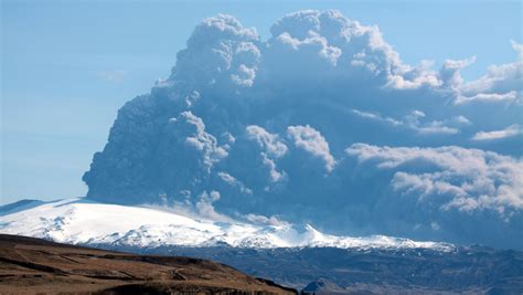 Eyjafjallaj Kull Vulkan Island