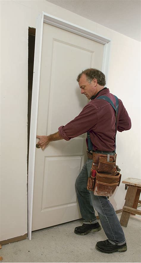 how to install doorframe