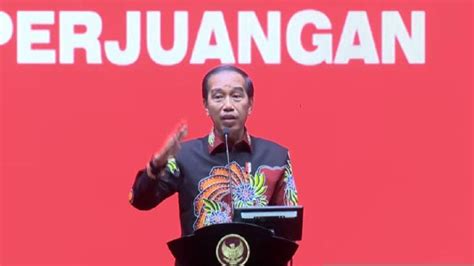 Hadapi Ketidakpastian Global Jokowi Minta Hati Hati Ambil Keputusan