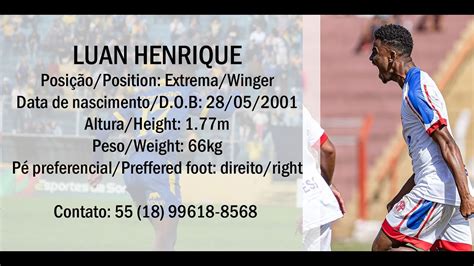 Luan Henrique 2001 Extrema Winger YouTube