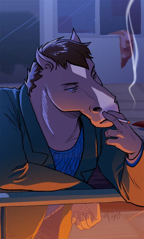 1280x2120 Bojack Horseman Smoking Artwork Iphone 6 Hd 4k Wallpapers