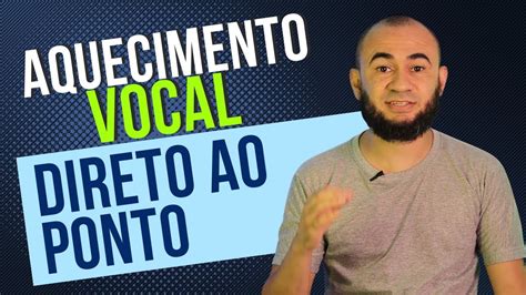 10 Minutos de Aquecimento Vocal Somente Exercícios YouTube