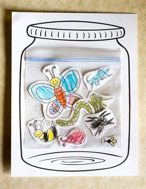 Printable Bug Jar