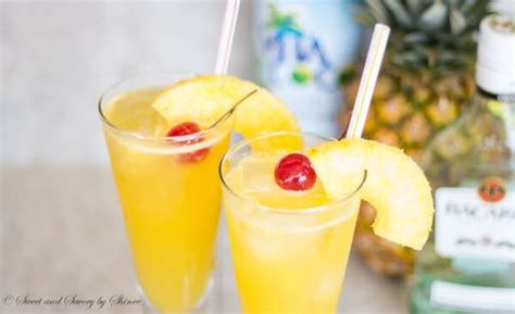 Pineapple Coconut Spritzer Sweet And Savory