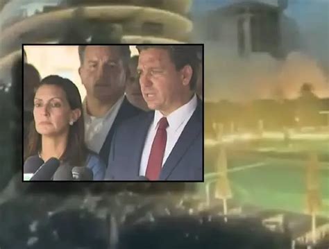 Not Going To Rest Florida Gov Desantis Gives Update From Surfside