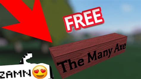 HOW TO GET THE RAREST AXE IN LUMBER TYCOON 2 MANY AXE FOR FREE NOT