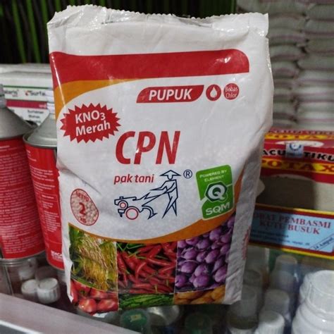 Jual Pupuk KNO3 Merah 2 Kg Pak Tani Untuk Tanaman Cabai Kentang