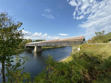 This Record-Breaking Covered Bridge In Vermont Is An Architectural Marvel