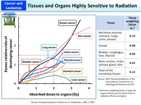 Tissues And Organs Highly Sensitive To Radiation [moe]