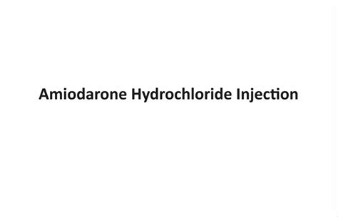 Amiodarone Hcl Injection Livealth Vial At Best Price In Navi Mumbai